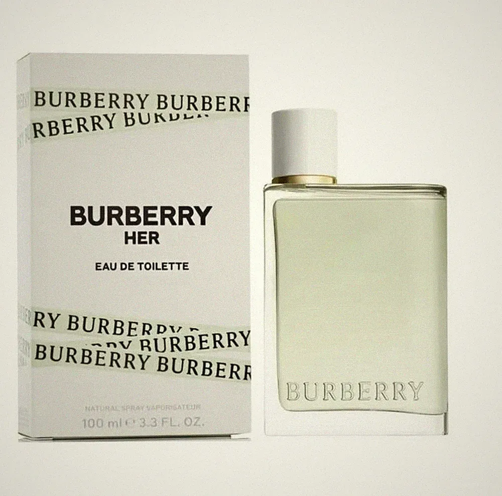 Burberry Her Eau De Toilette Spray For Women’s Perfume 3.3 oz / 100ml New In Box