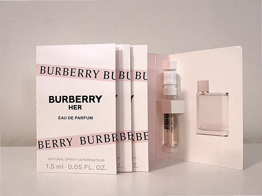 Burberry Her Perfume Sample Size (4pcs)