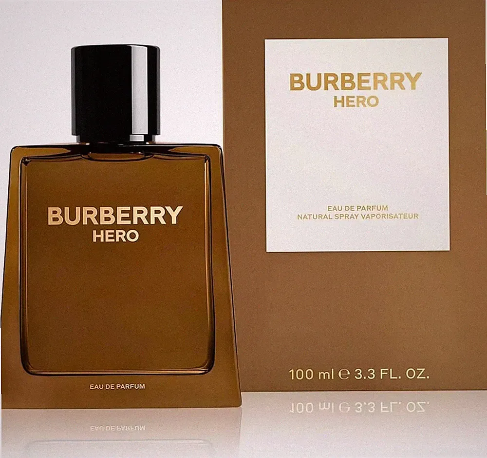 Burberry Hero EDP 3.3 oz 100ml Cologne for Men Spray New in Box Sealed