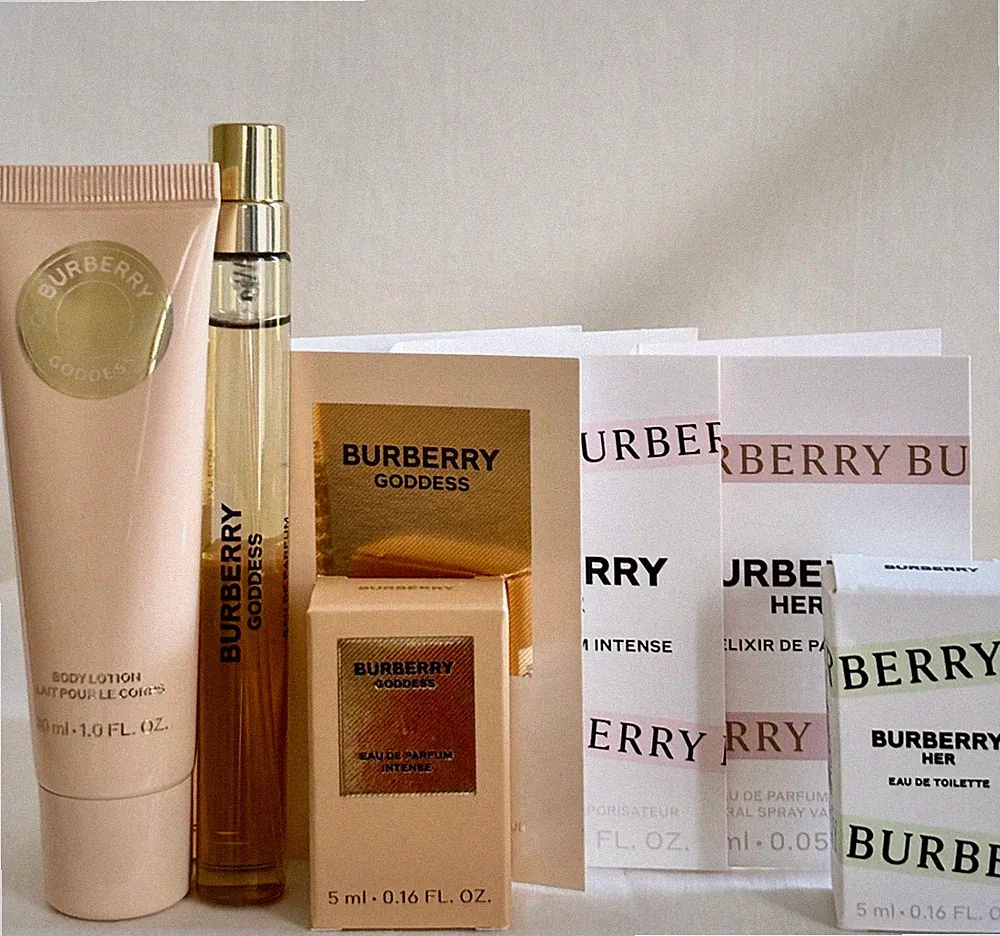 BURBERRY VARIOUS FRAGRANCE TRAVEL SPRAY OR MINIATURES Eau De Parfum